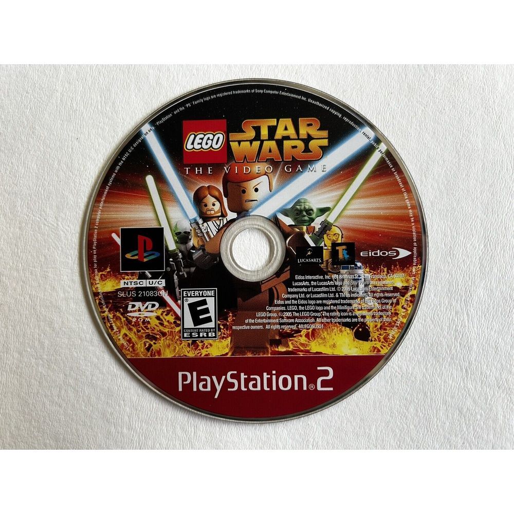 LEGO Star Wars: The Video Game (Sony PlayStation‎ 2, 2005) - DISC ONLY!!!